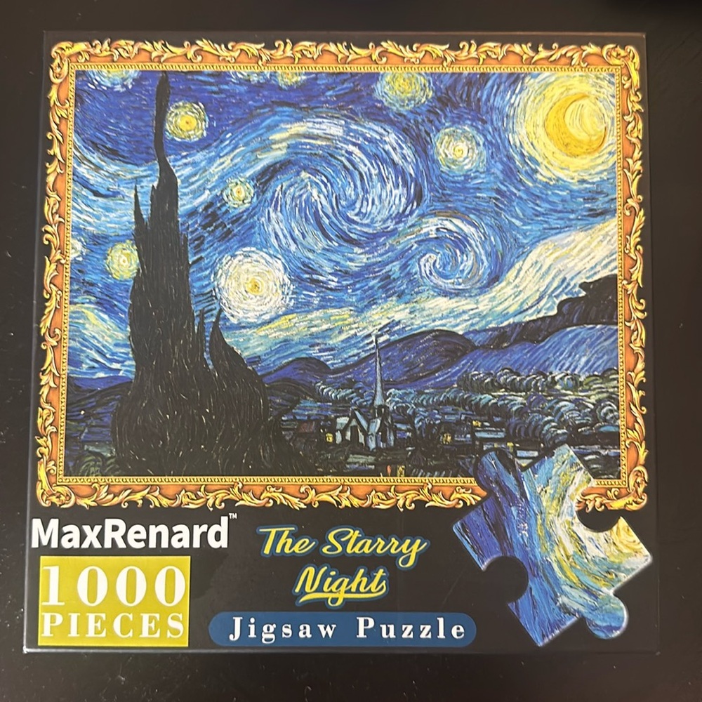 The Starry Night 1000 Piece Jigsaw Puzzle
